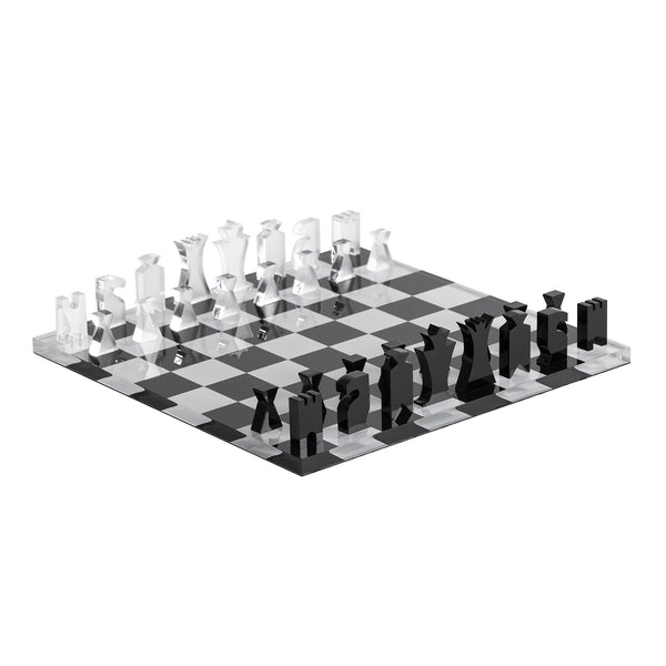 CHESS AND DRAUGHTS SET