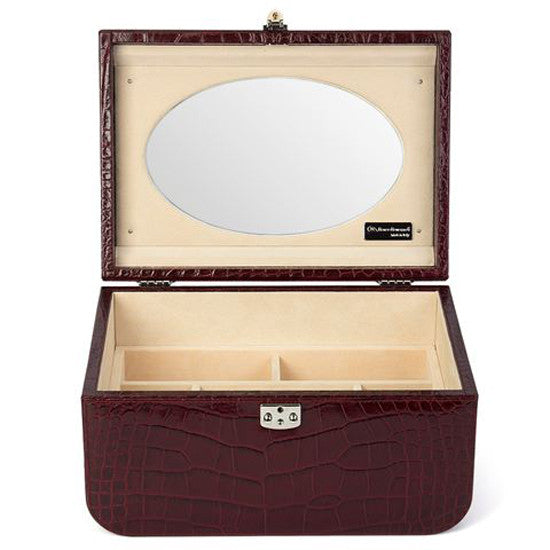 Leather Jewellery Box by Renzo Romagnoli on Luxxdesign
