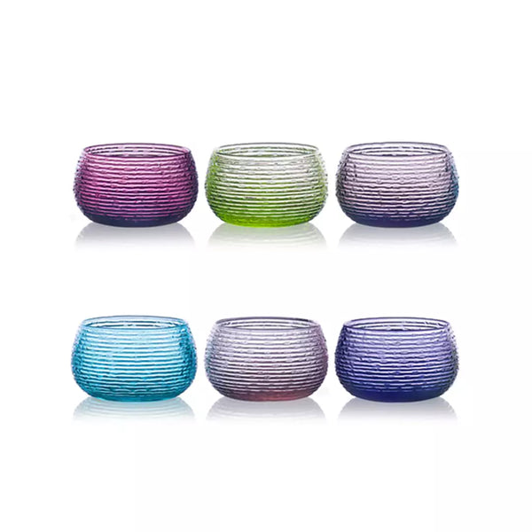 MULTICOLOR SET OF 6 CUPS