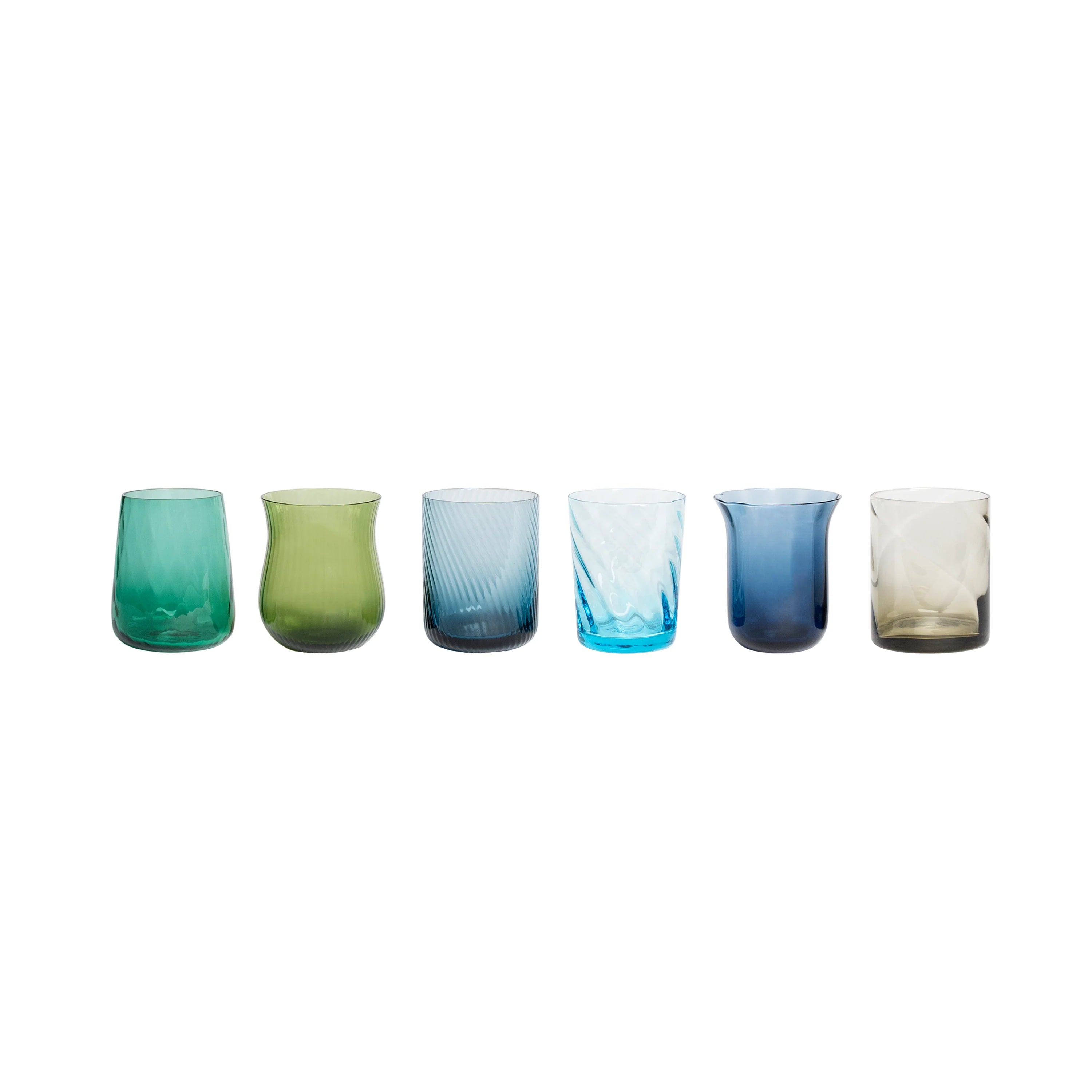 DISEGUALE SET 6 TUMBLER TEXTURE