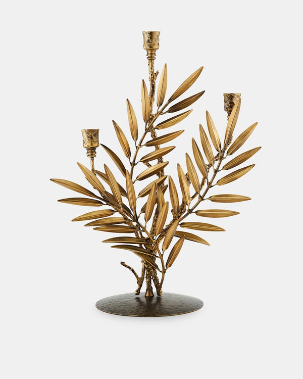 PALM CANDLESTICK 3 LIGHTS