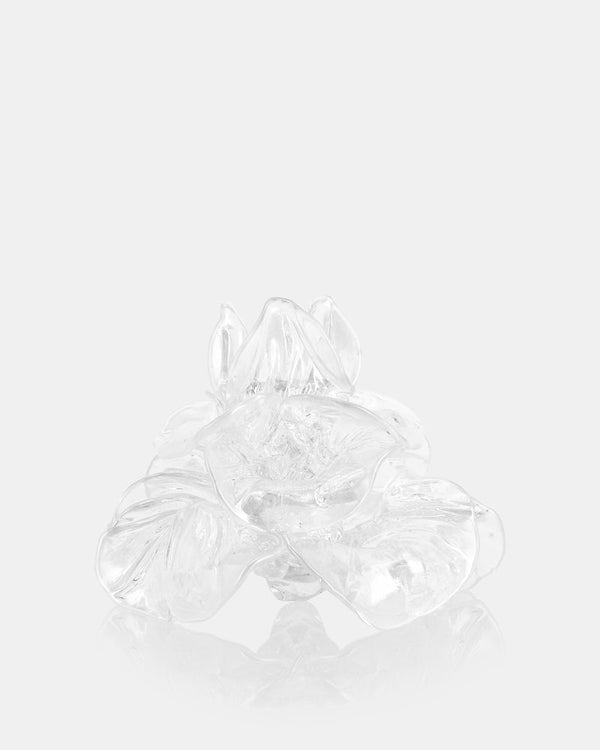 PEONY CANDLE HOLDER WHITE