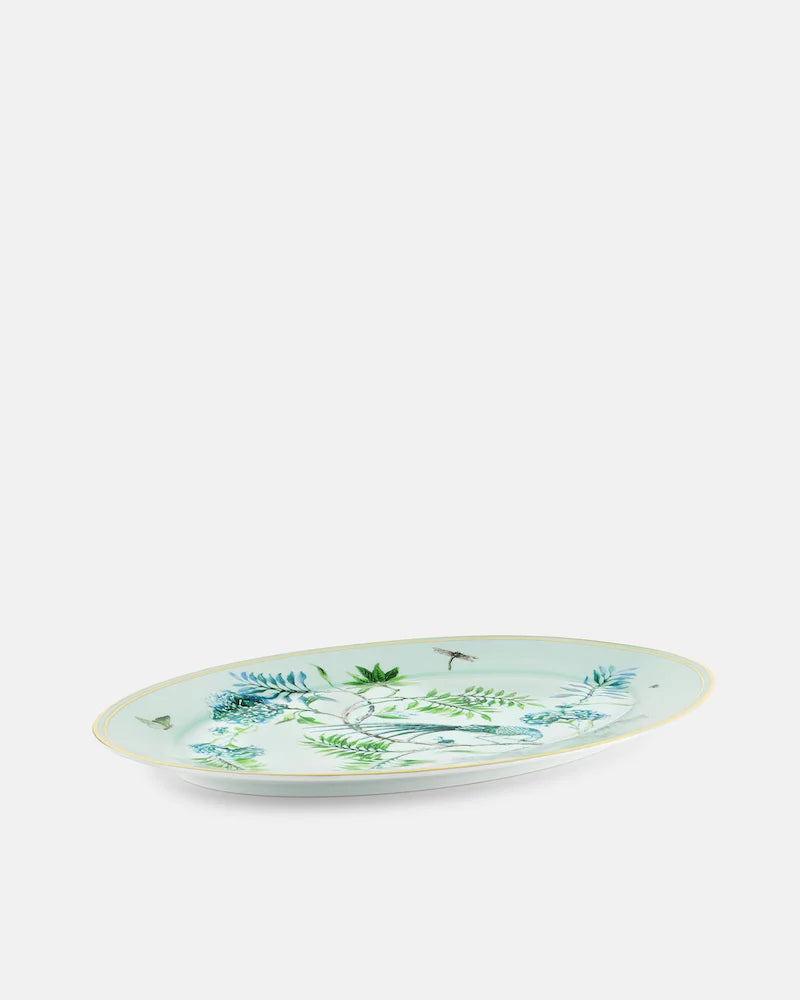 SECRET GARDEN OVAL PLATER SMALL