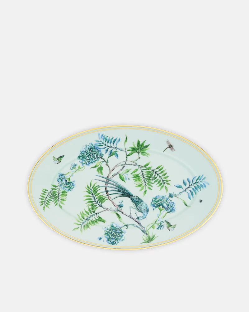 SECRET GARDEN OVAL PLATER SMALL