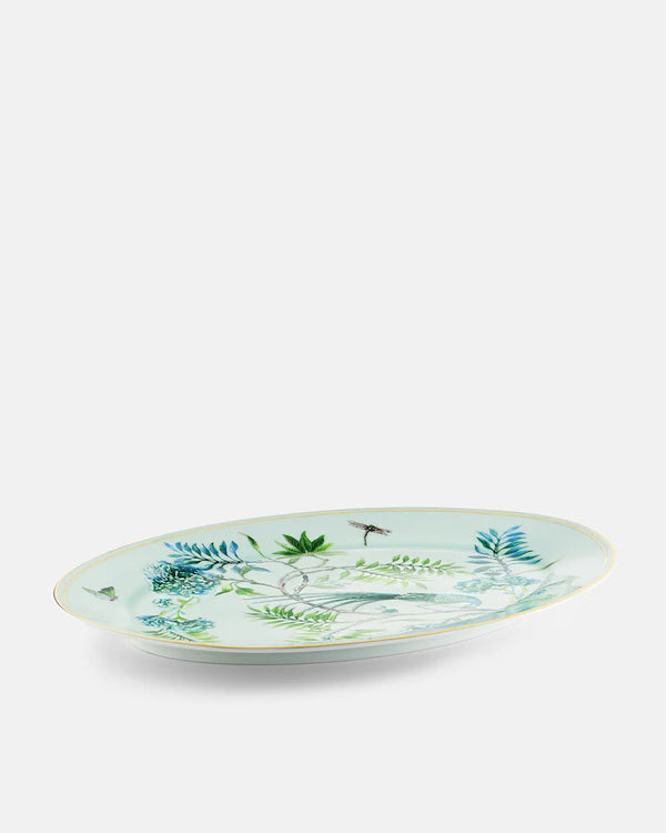 SECRET GARDEN OVAL PLATTER