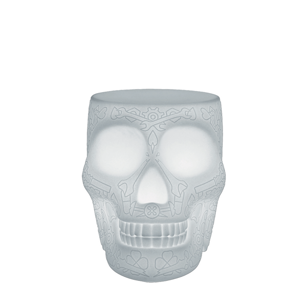 MEXICO STOOL AND SIDETABLE LAMP WITH RECHARGEABLE LED