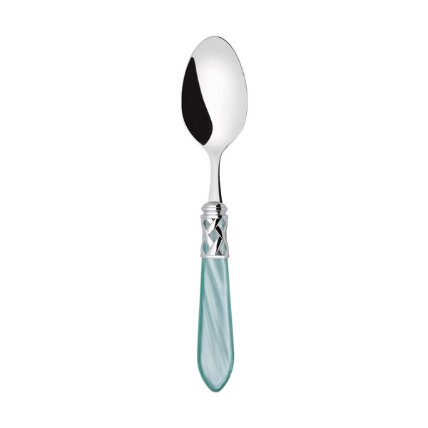 ALADDIN CHROME RING 6 COFFEE & TEA SPOONS