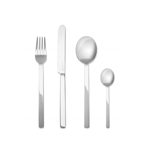 STILE BY PININFARINA SILVERPLATED CUTLERY SET 24