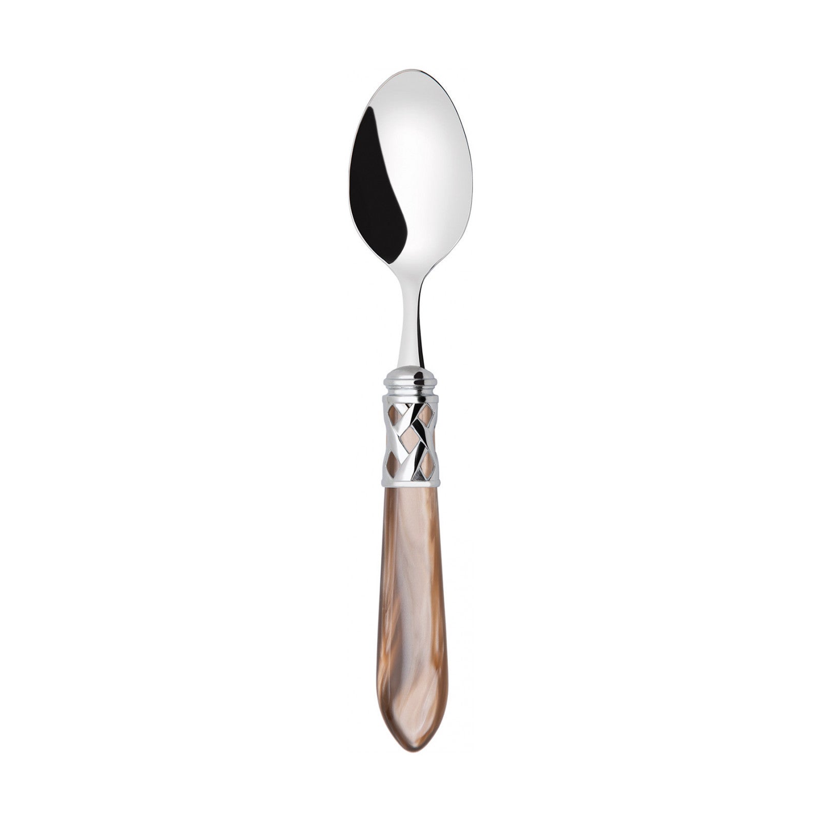 ALADDIN CHROME RING 6 DESSERT SPOONS