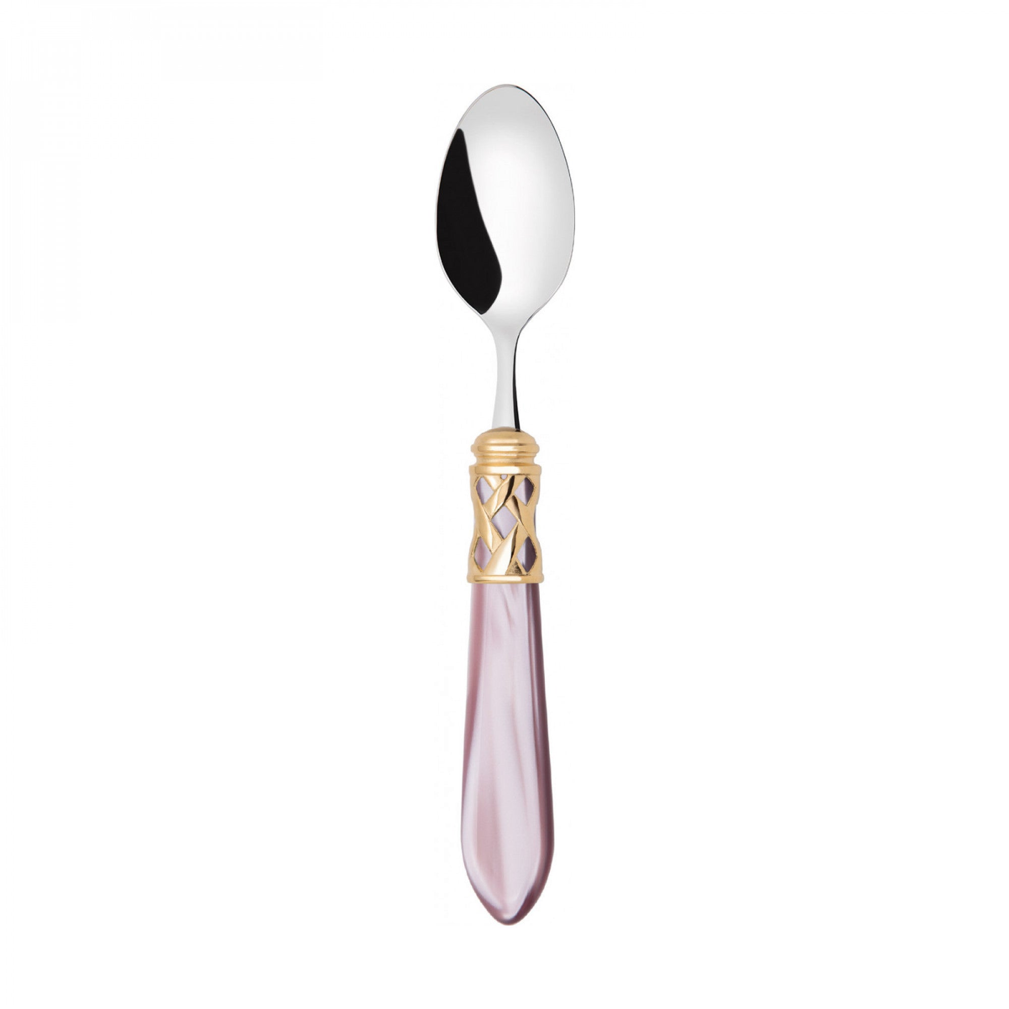 ALADDIN GOLD-PLATED RING 6 MOCHA SPOONS