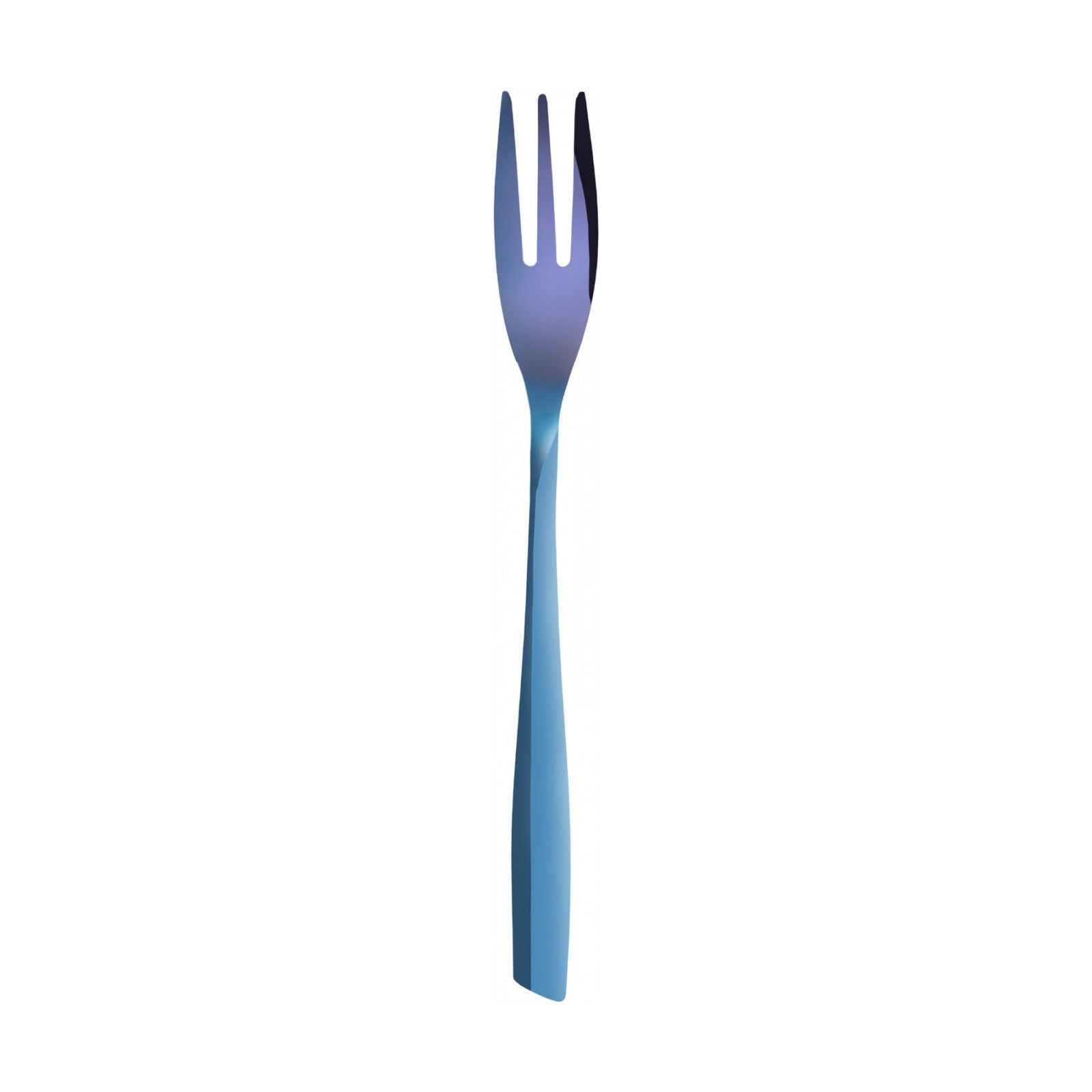 Riviera blue moon 6 three prongs cake forks by Casa Bugatti on