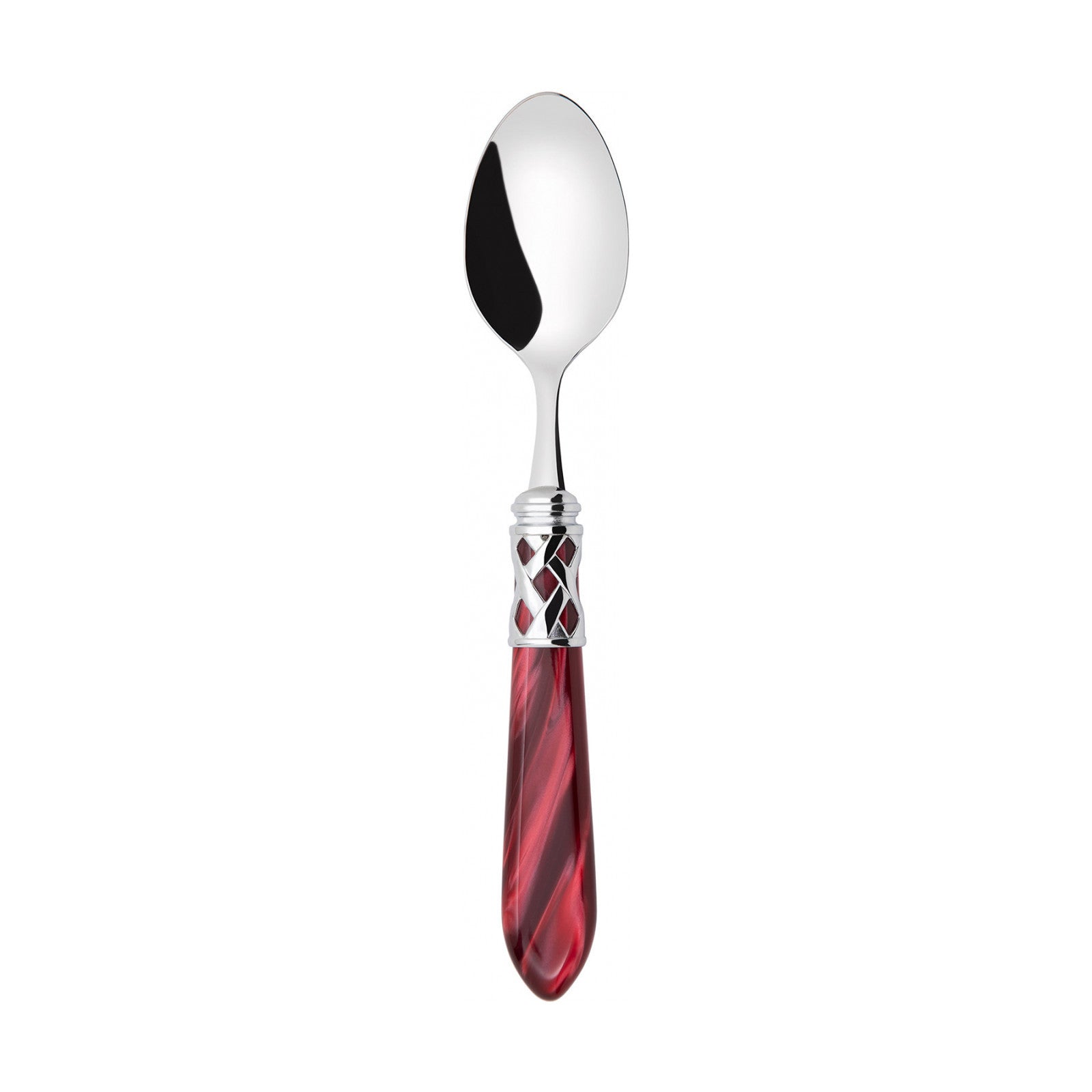 ALADDIN CHROME RING 6 DESSERT SPOONS