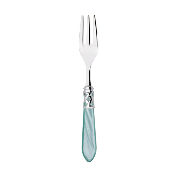 ALADDIN CHROME RING 6 THREE-PRONG CAKE FORKS