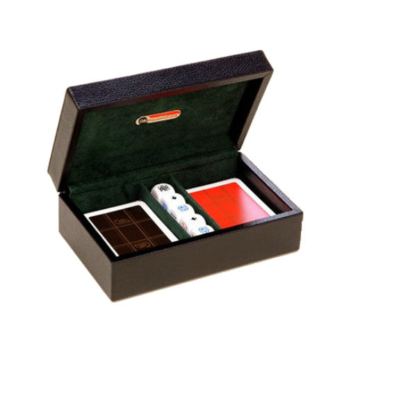 BLACK DOLLAR LEATHER CARD BOX BY RENZO ROMAGNOLI - Luxxdesign.com