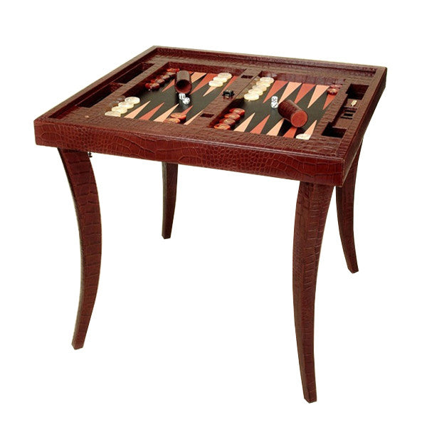 BACKGAMMON TABLE BY RENZO ROMAGNOLI - Luxxdesign.com