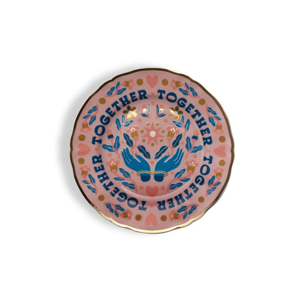 LOVE PARTY TOGETHER PLATE