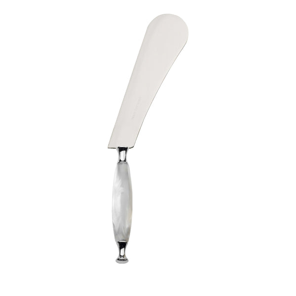 COUNTRY CHROME RING CHEESE KNIFE AND SPREADER