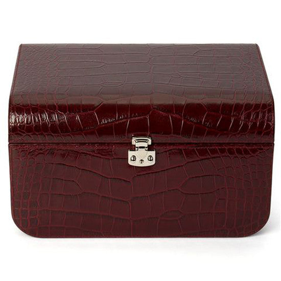 CROCCO LEATHER JEWELLERY BOX BY RENZO ROMAGNOLI - Luxxdesign.com - 2