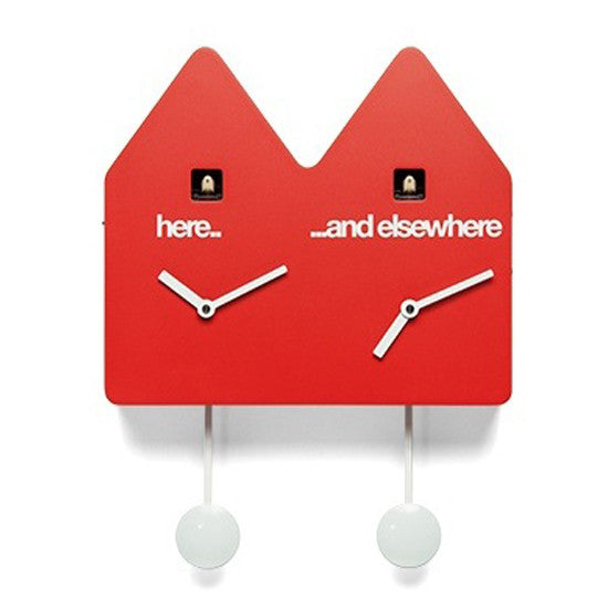 DOUBLE Q CUCKOO CLOCK BY PROGETTI - Luxxdesign.com - 2