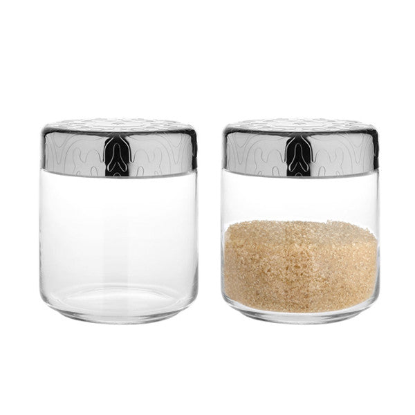 DRESSED GLASS JAR MEDIUM BY ALESSI - Luxxdesign.com