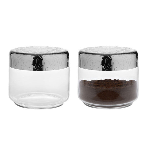 DRESSED GLASS JAR SMALL BY ALESSI - Luxxdesign.com