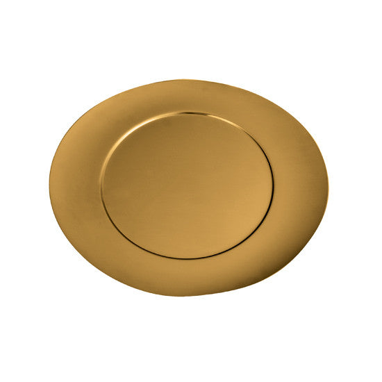 DUE ICE ORO UNDERPLATE BY MEPRA - Luxxdesign.com