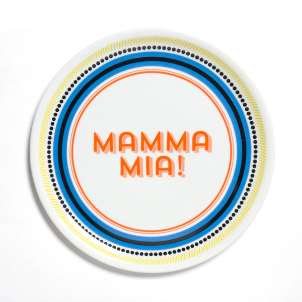 MAMMA MIA! PIZZA PLATE