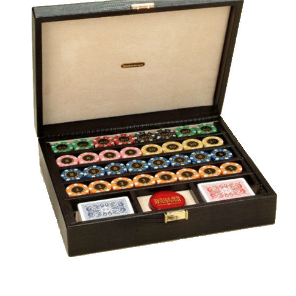 HOLD 'EM BIG LEATHER GAME BOX BY RENZO ROMAGNOLI - Luxxdesign.com - 1