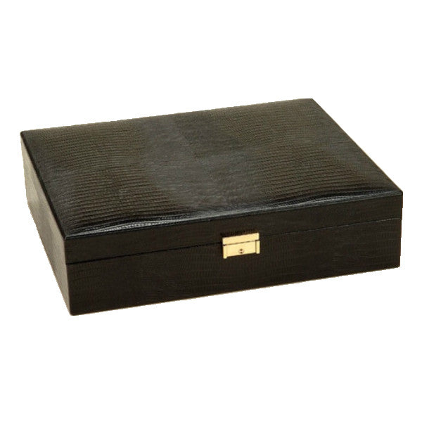 HOLD 'EM BIG LEATHER GAME BOX BY RENZO ROMAGNOLI - Luxxdesign.com - 2