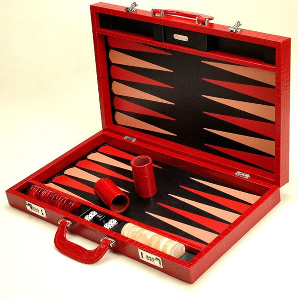 LARGE BACKGAMMON SET BY RENZO ROMAGNOLI - Luxxdesign.com - 4