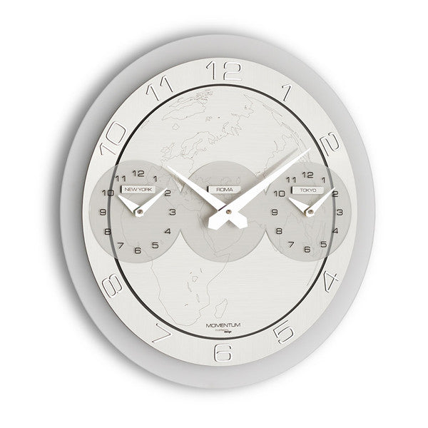 MOMENTUM TRE ORE WALL CLOCK BY INCANTESIMO DESIGN - Luxxdesign.com