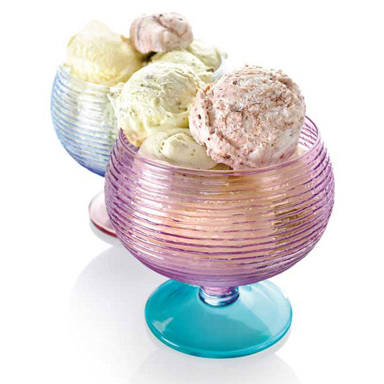 MULTICOLOR SET 6 ICE CREAM BOWLS BY IVV - Luxxdesign.com - 2