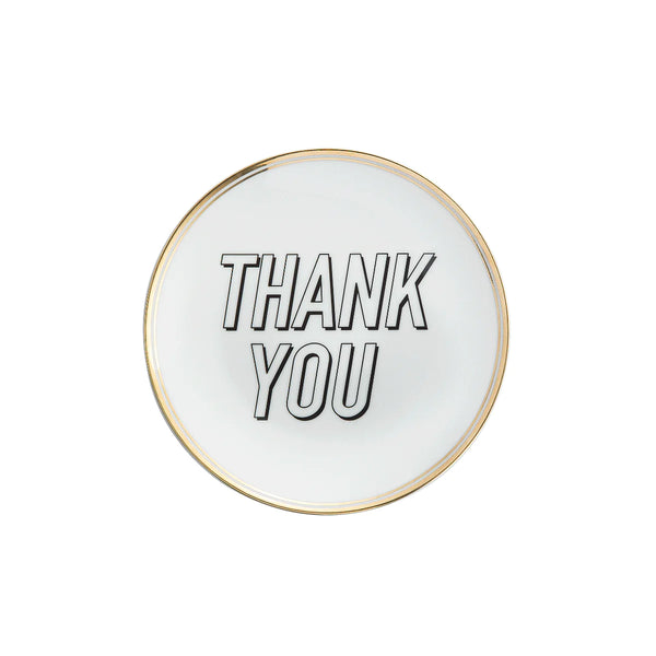 LA TAVOLA SCOMPOSTA THANK YOU PLATE