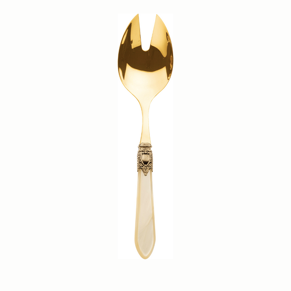 OXFORD GOLD SALAD SERVING FORK