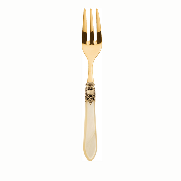 OXFORD GOLD 6 THREE PRONGS CAKE FORKS