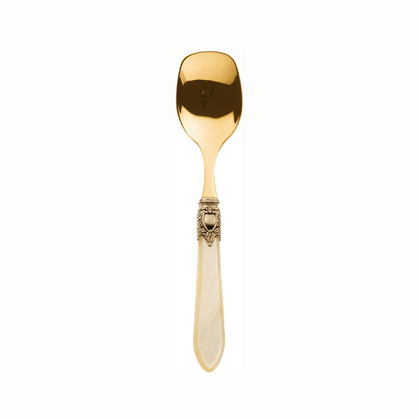 OXFORD GOLD 6 ICE CREAM SPOONS