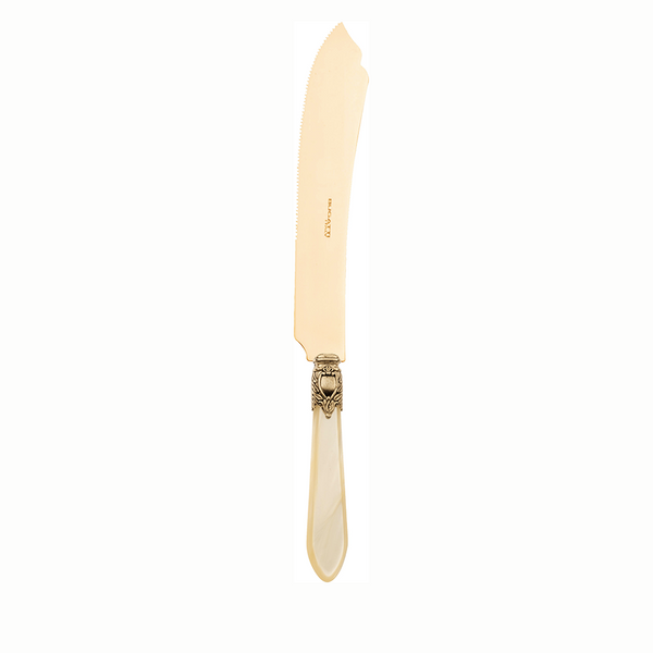 OXFORD GOLD CAKE AND DESSERT KNIFE