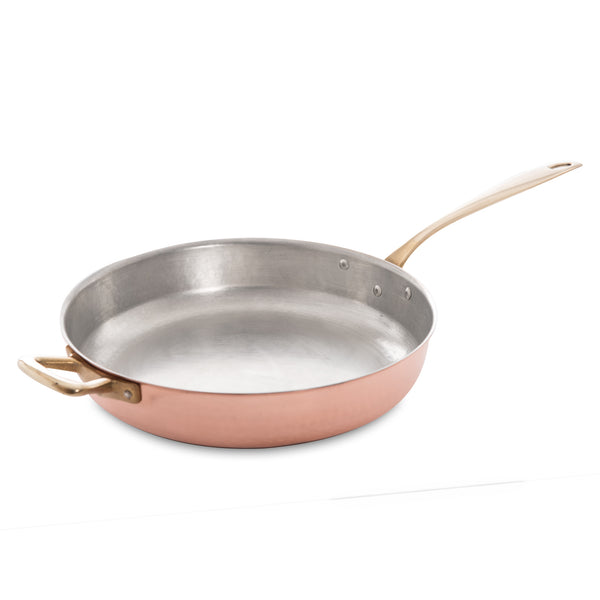 COPPER FRYPAN WITH LID