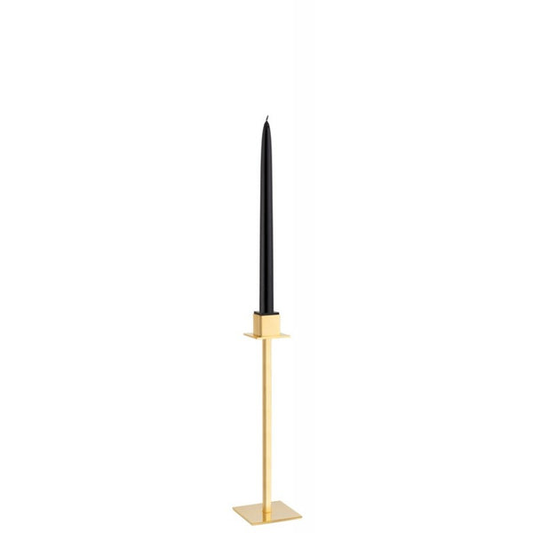 SINGLE GOLD-PLATED CANDLEHOLDER