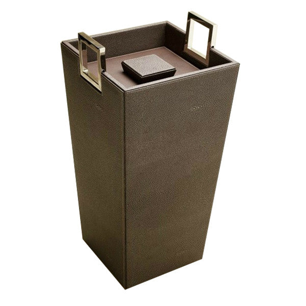 UMBRELLA STAND BREED PRINTED LEATHER BY RENZO ROMAGNOLI - Luxxdesign.com - 2