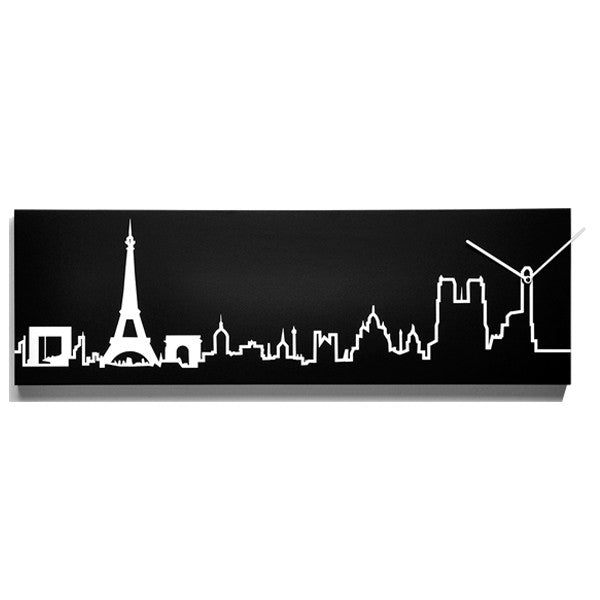 SKYLINE PARIS CLOCK BY PROGETTI - Luxxdesign.com