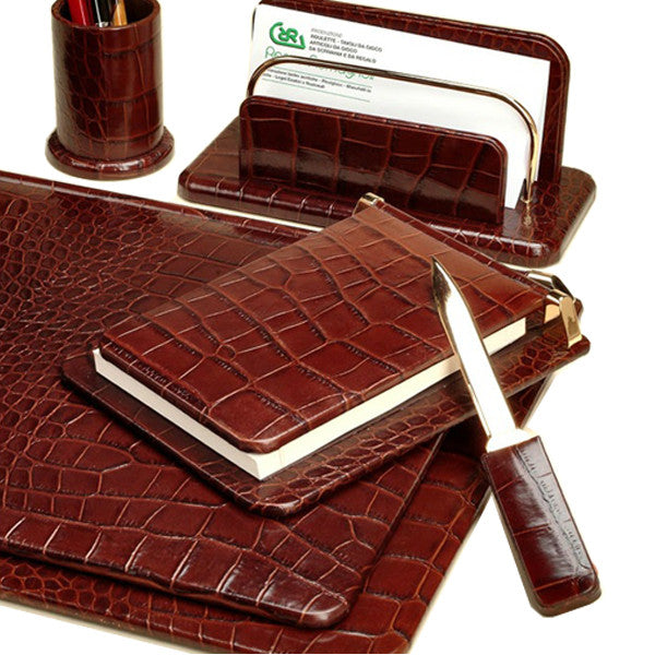 ZEUS DESK SET 5 PIECES BY RENZO ROMAGNOLI - Luxxdesign.com - 3