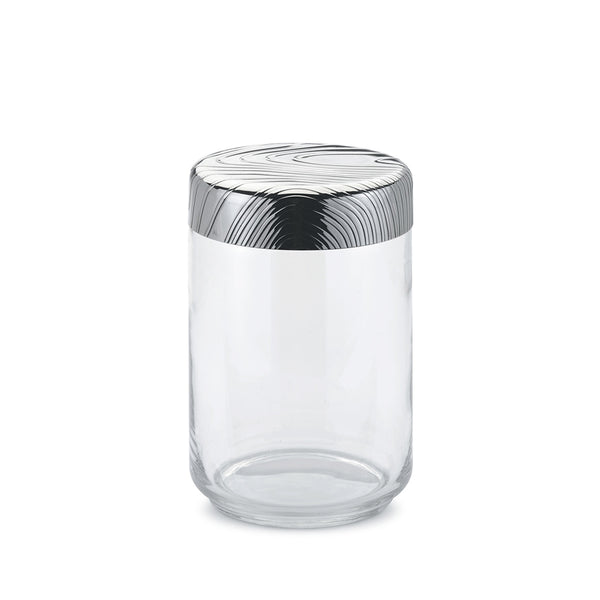 VENEER GLASS JAR LARGE