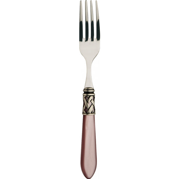 ALADDIN OLD SILVER-PLATED RING 6 TABLE FORKS
