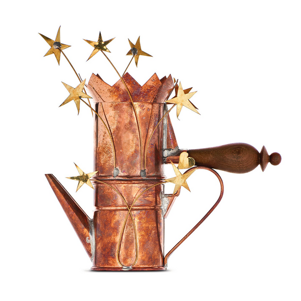 CAFFETTIERA CON CUORE E STELLE - COFFEE MAKER LIMITED EDITION