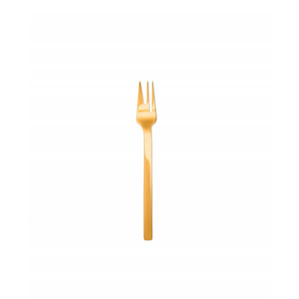 STILE BY PININFARINA 6 CAKE FORKS IN GOLD