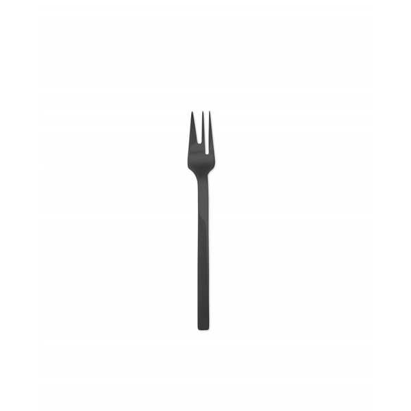 STILE BY PININFARINA 6 CAKE FORKS IN BLACK