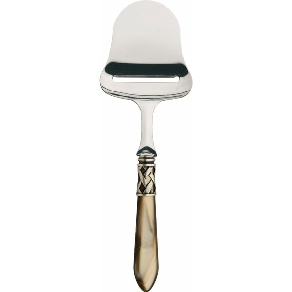 ALADDIN OLD SILVER-PLATED RING CHEESE SHOVEL