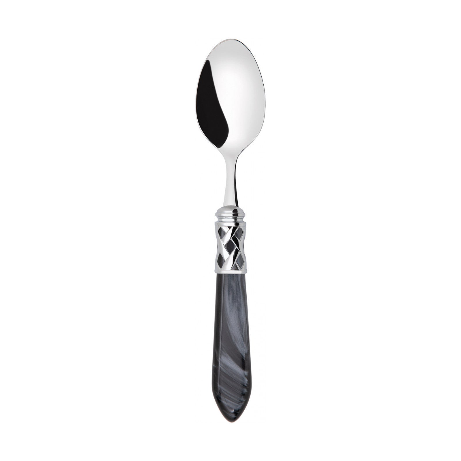ALADDIN CHROME RING 6 DESSERT SPOONS