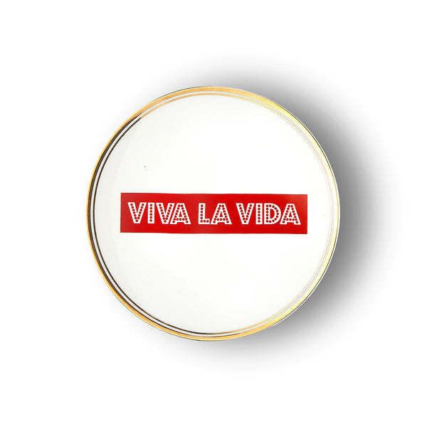 LA TAVOLA SCOMPOSTA VIVA LA VIDA PLATE